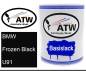 Preview: BMW, Frozen Black, U91: 1L Lackdose, von ATW Autoteile West.